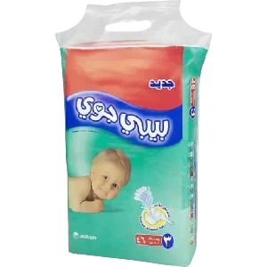 حفاظات أطفال  بيبي جوي رقم 3 وسط