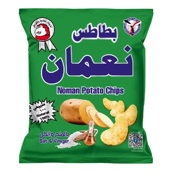بطاطس نعمان ملح وخل