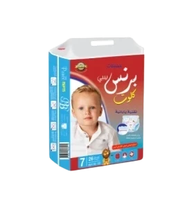 حفاظات برنس بيبي كلوت 7