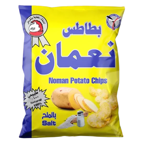 بطاطس نعمان ملح