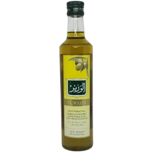 الوزير زيت زيتون  مزيج من زيت زيتون بكر وزيت زيتون مكرر