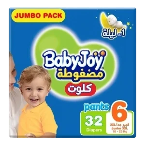 حفاظات أطفال بيبي جوي مضغوطة كلوت 6